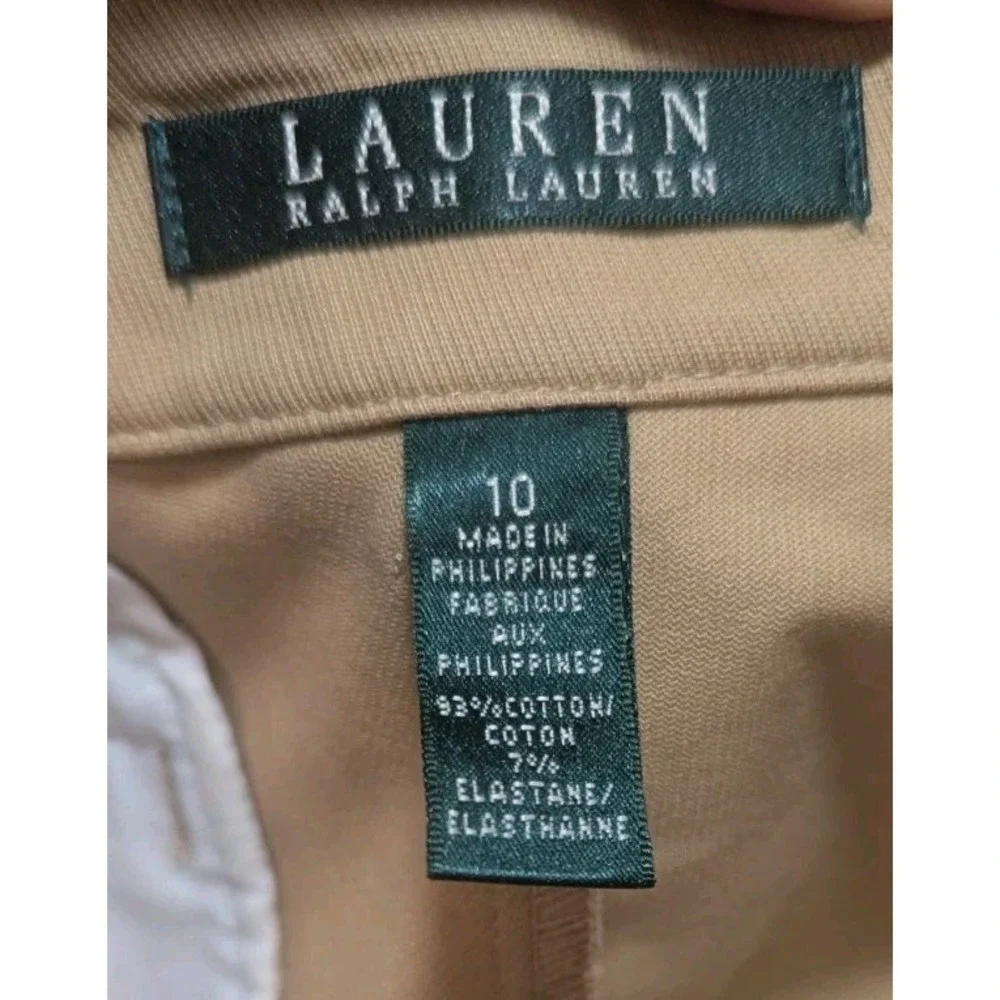 Lauren Ralph Lauren 10 Jodhpurs‎ Riding Pants Equestrian Khaki Tan Rodeo Horse